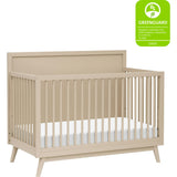 Palma 4-In-1 Convertible Crib With Toddler Bed Conversion Kit