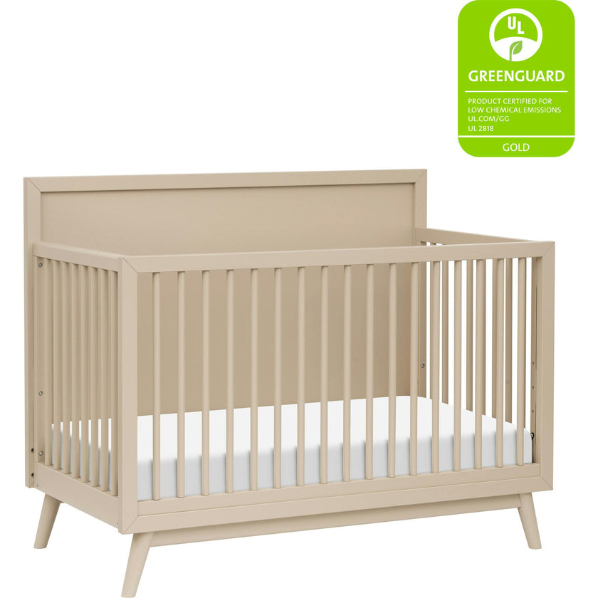 Palma 4-In-1 Convertible Crib With Toddler Bed Conversion Kit