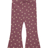 Floral Print Flare Leggings