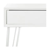 Cade Mid-Century Retro Two-Drawer Desk