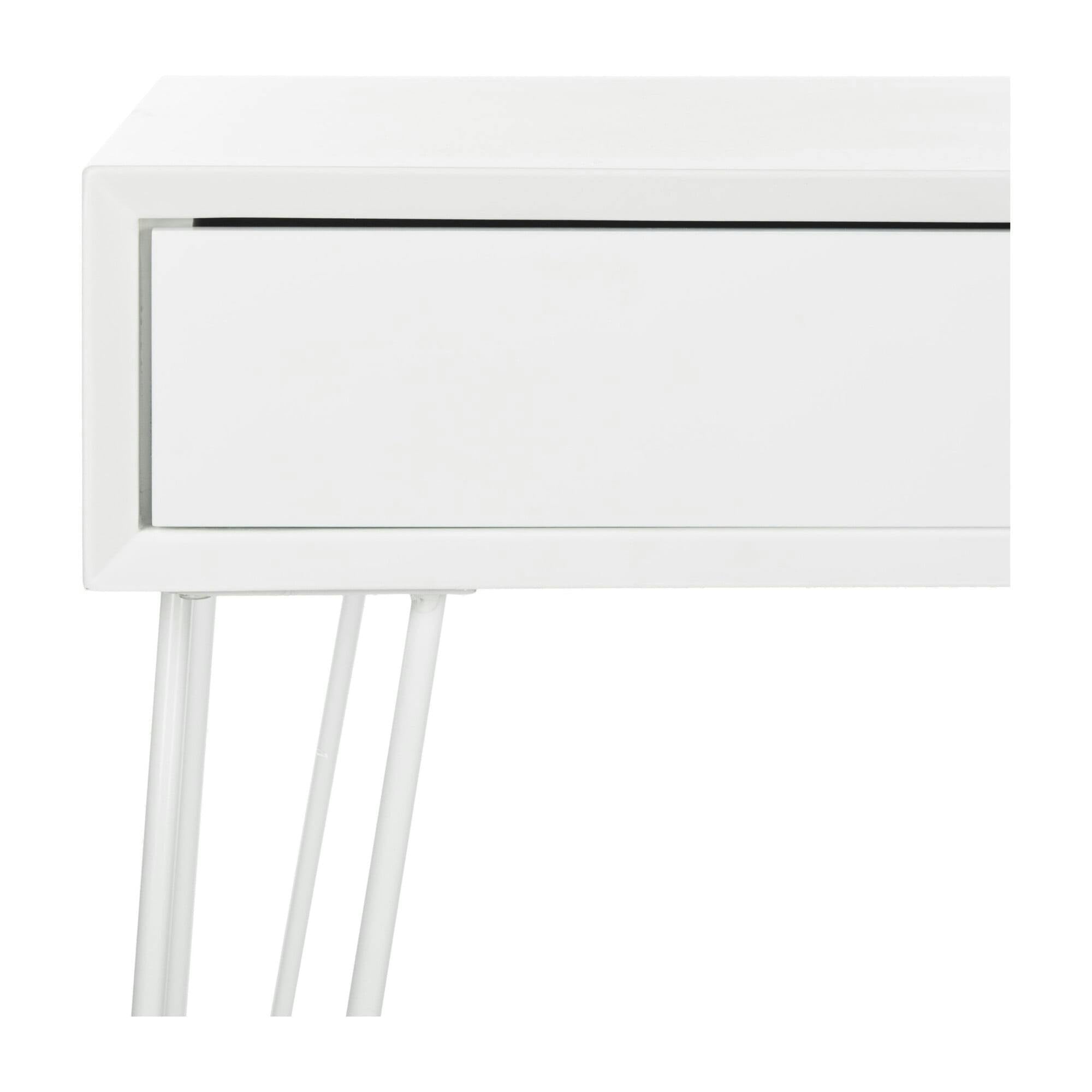 Cade Mid-Century Retro Two-Drawer Desk