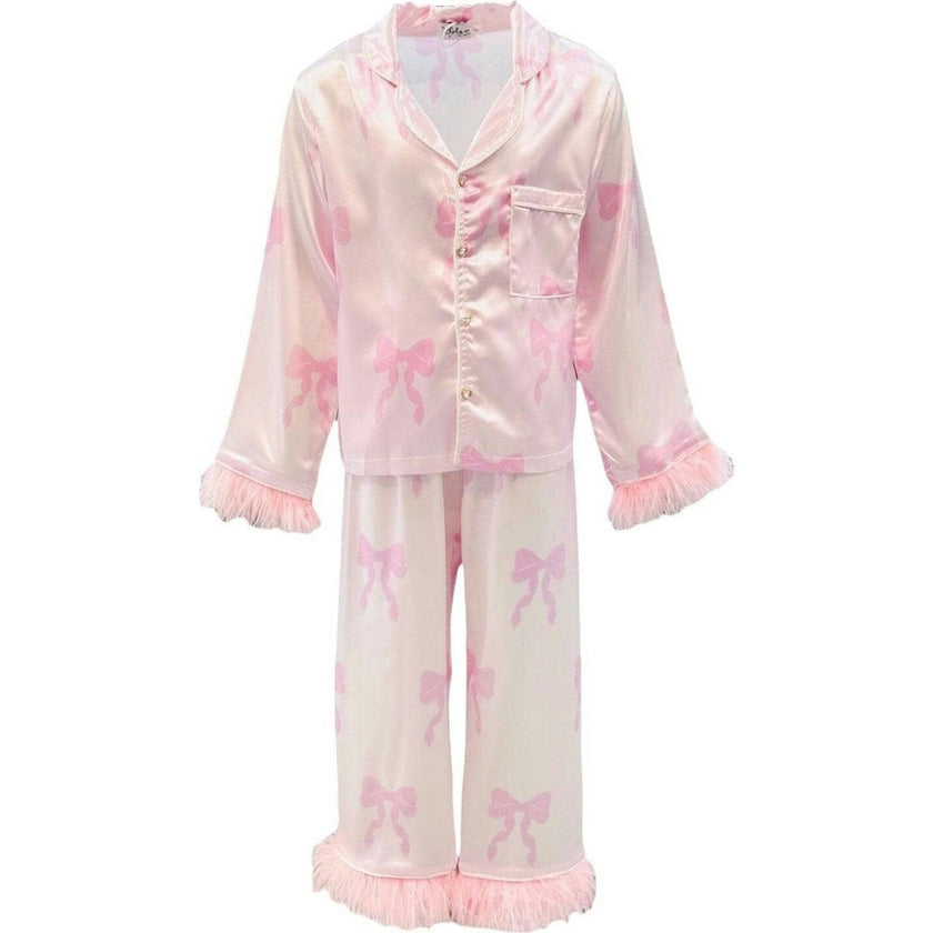 Women's Pretty in Bows Silky Set