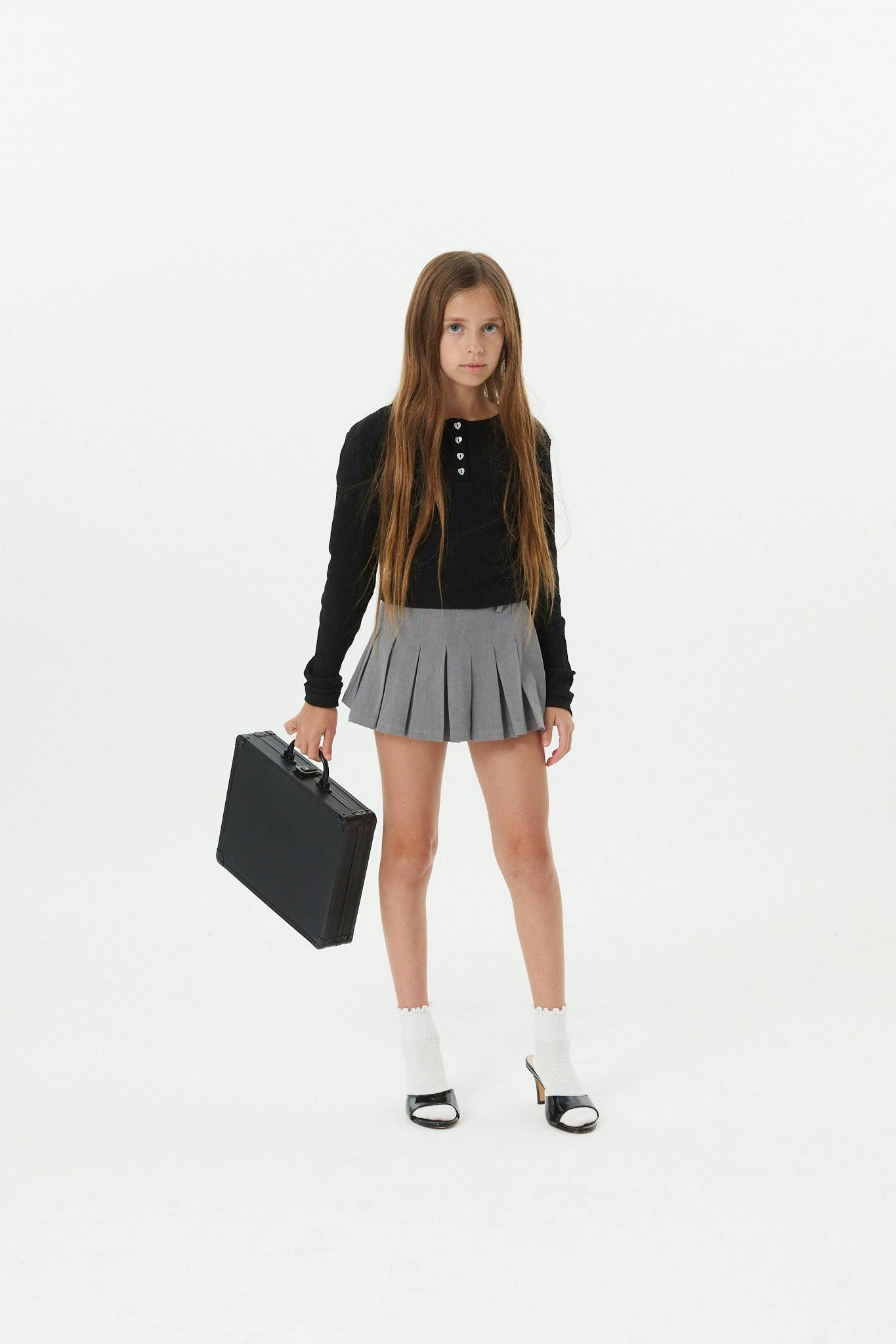 Jane Grey Pleated Skort
