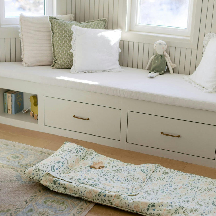 Organic Nap Mat (Swan)