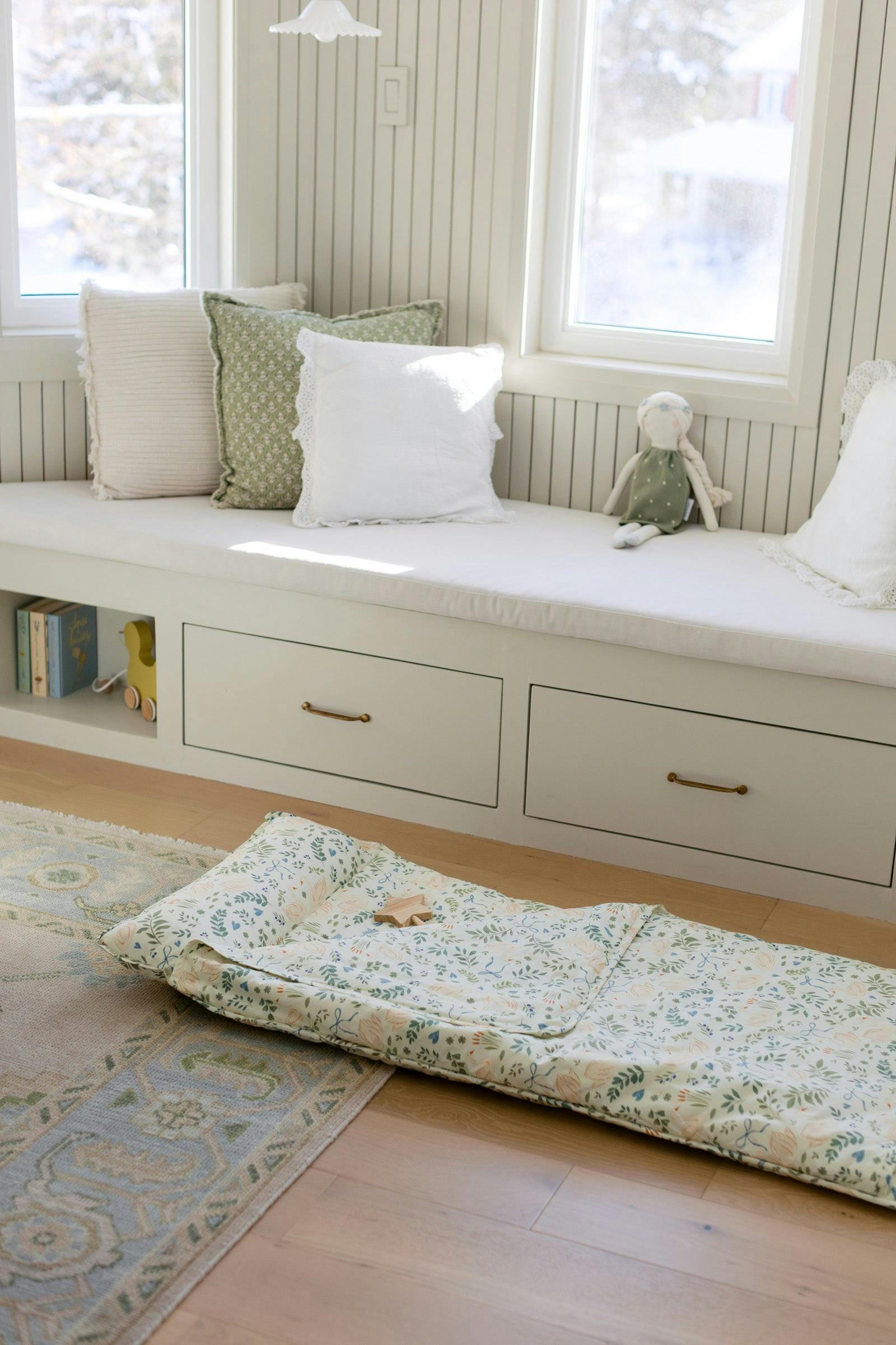 Organic Nap Mat (Swan)