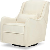 Devon Recliner and Swivel Glider in Performance Ivory Eco-Basketweave