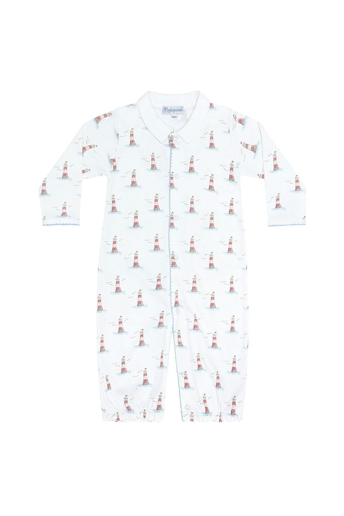 Lighthouse Print Converter Gown