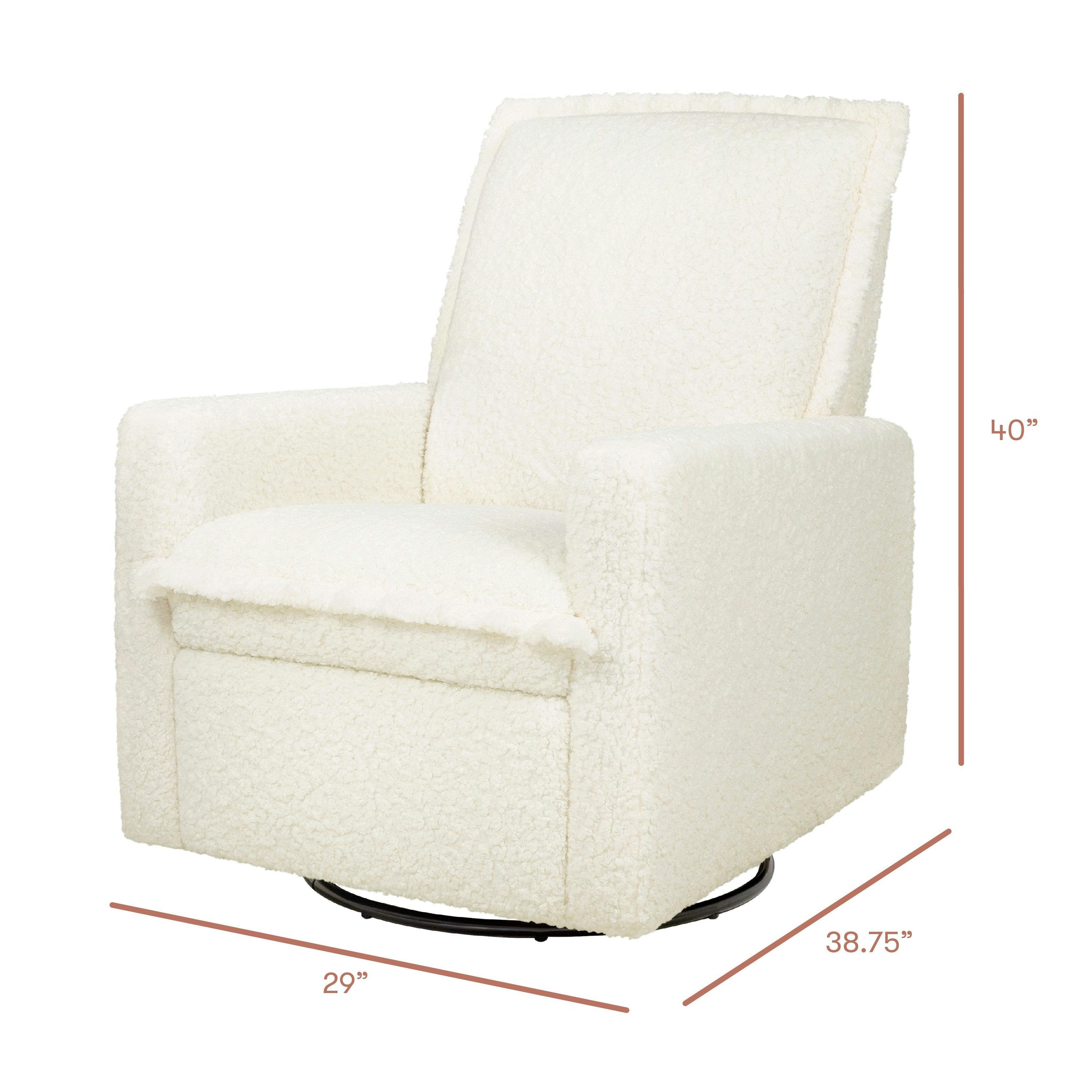 Babyletto Cali Flange Recliner and Swivel Glider