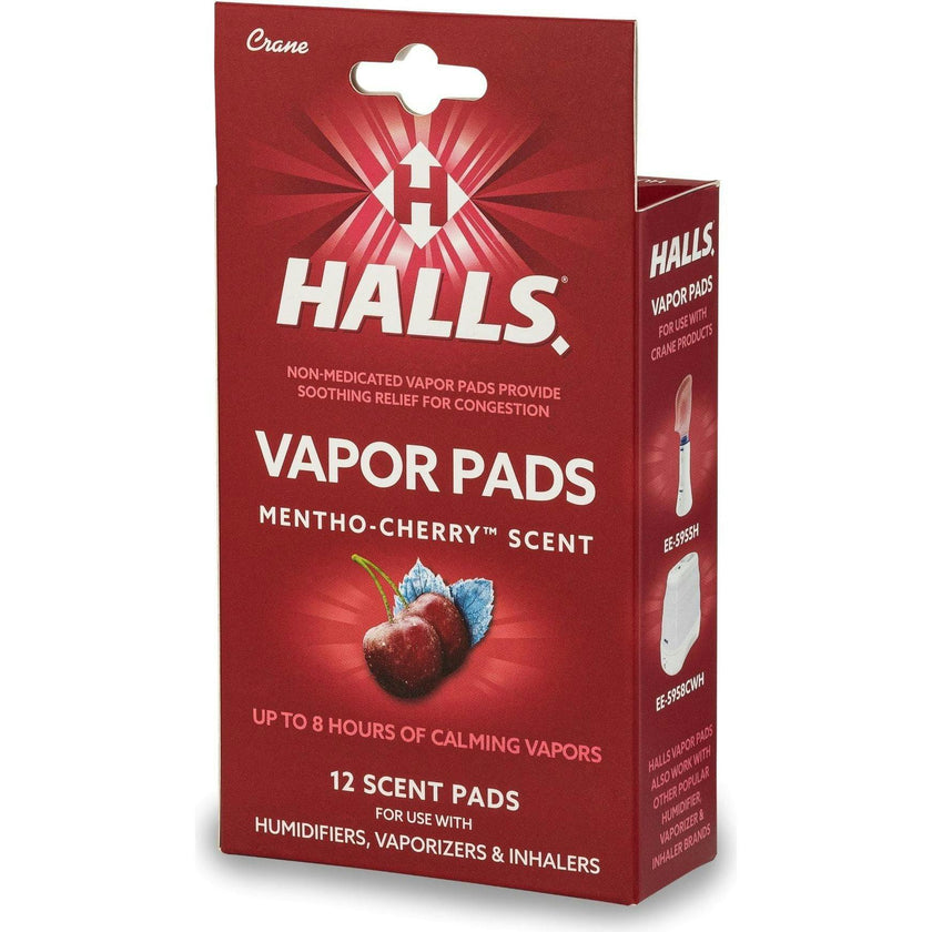 HALLS® Mentho-Cherry Scented Vapor Pads