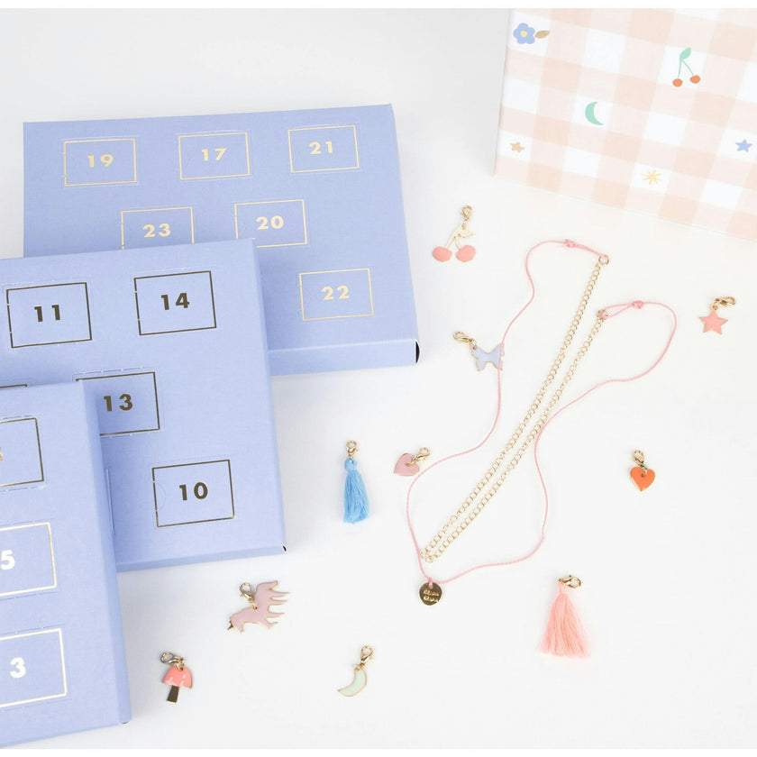 Enamel Charm Necklace Advent Calendar