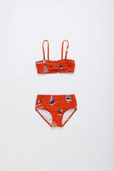 BARCOS BOW BIKINI RED