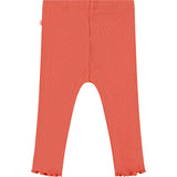 Baby Girl Ruffle Bottom Ribbed Leggings