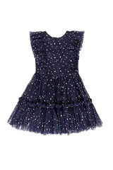 Mini Brynlee Dress in Sparkling Stars Navy