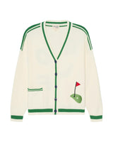 Emily Varsity Cardigan - Golf