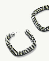 Midi Square Hoops