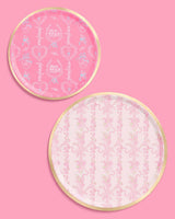 Romance Plates - 32 paper plates, 2 sizes