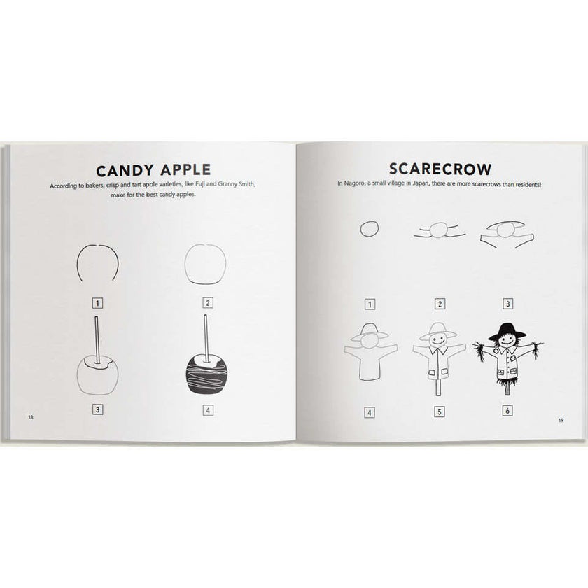 Fall Things: How to Draw Books for Kids
