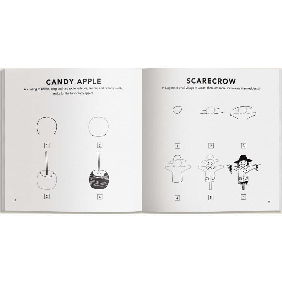 Fall Things: How to Draw Books for Kids