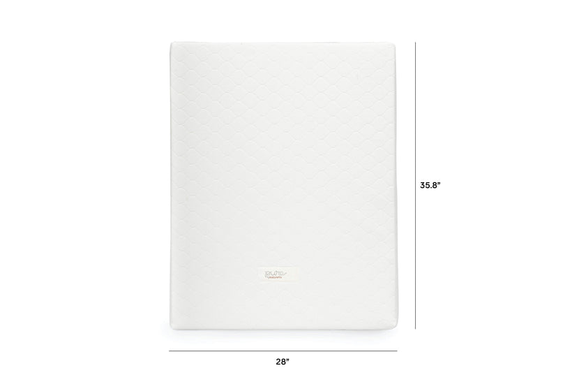 Babyletto Pure Core Midi Crib Mattress | Hybrid Quilted Waterproof Cover | Lightweight