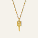 Compass Key Necklace