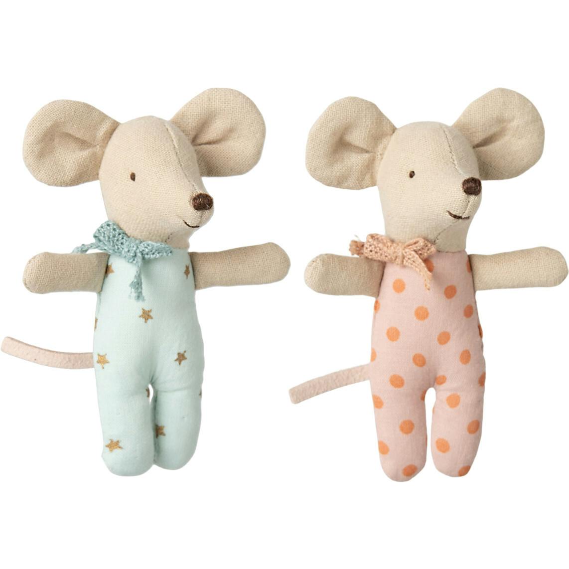 Twins, Baby mice in matchbox