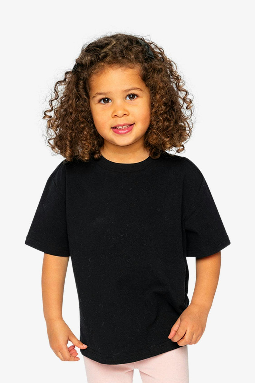 Heavy Jersey Wide Short Sleeve T-Shirt Black