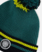 Knit Pompom Beanie Hat