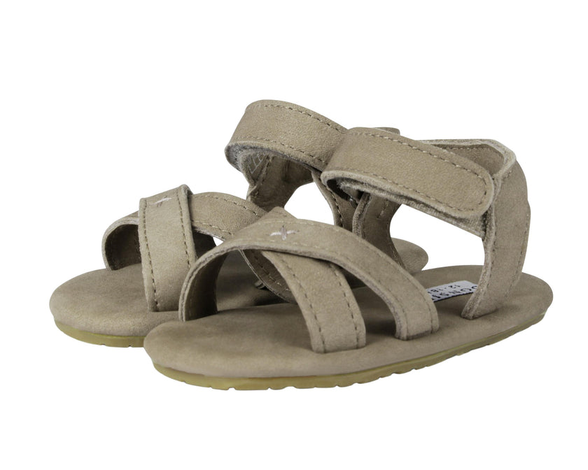 Tobi Sandals | Taupe Nubuck