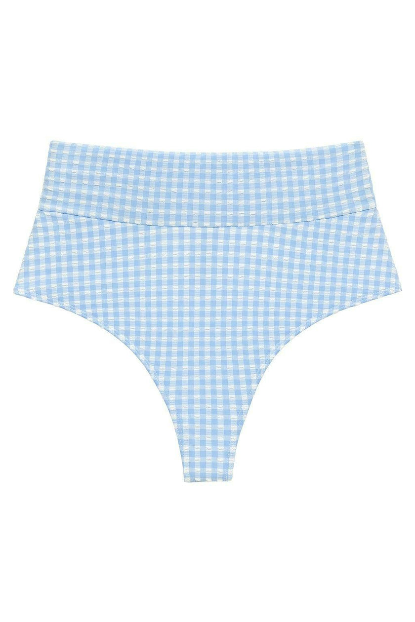 Added Coverage High Rise Bikini Bottom