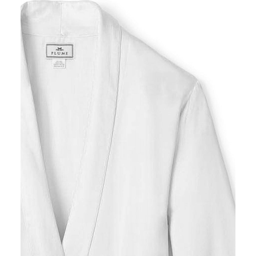 Women's Silk Long Robe in Navy