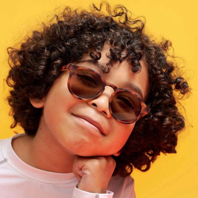 Classic Tortoise Keyhole I Amber Lenses