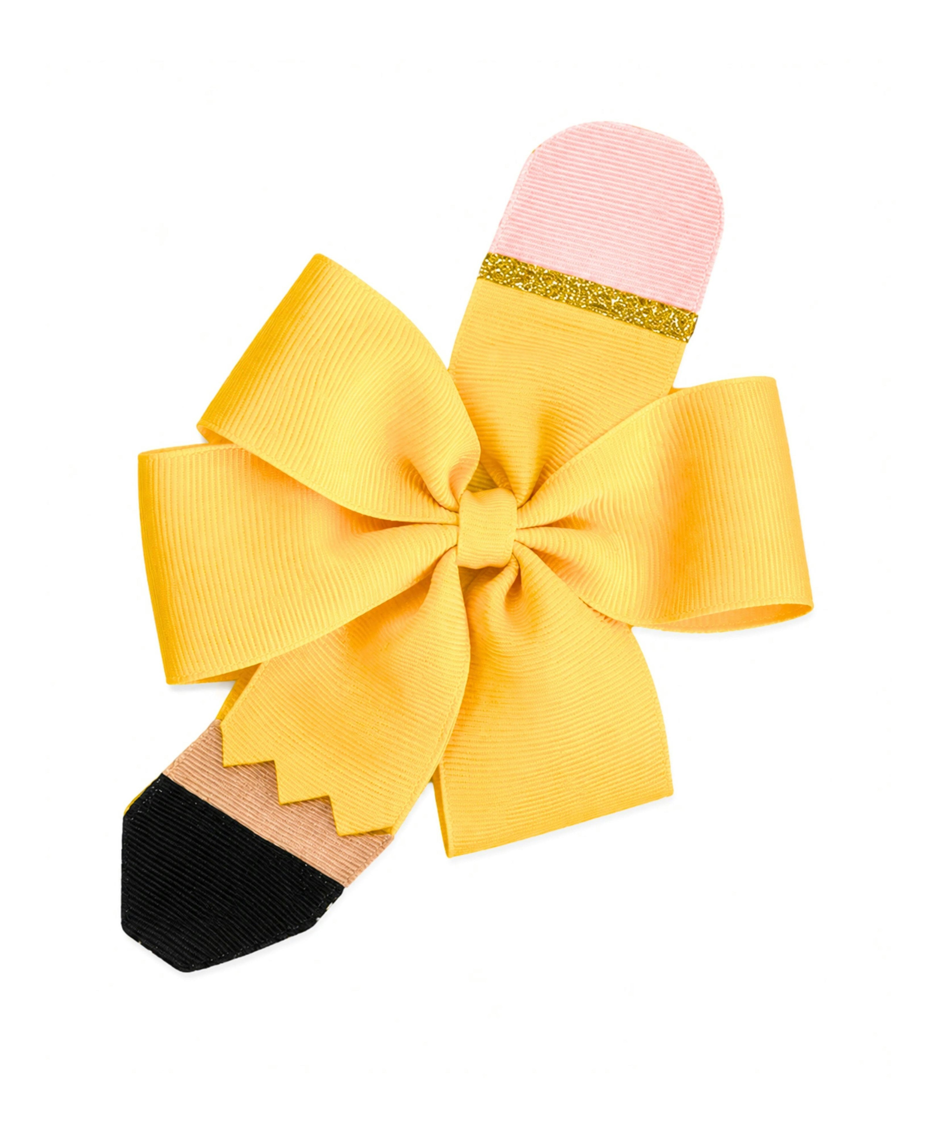 Pencil Back-to-School Hair Bow