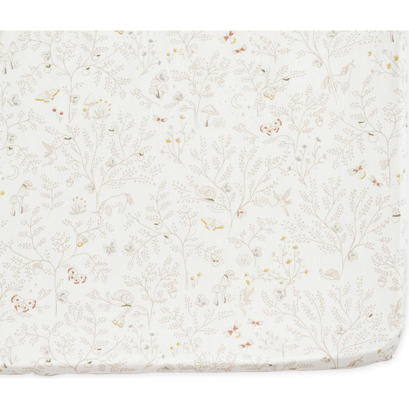 Secret garden Crib Sheet
