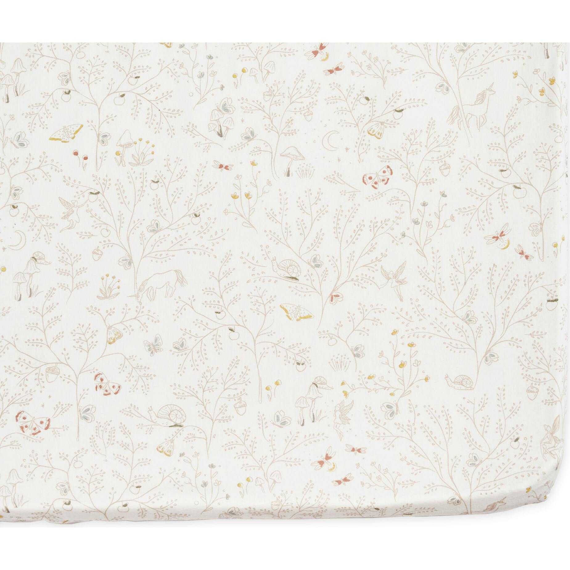 Secret garden Crib Sheet