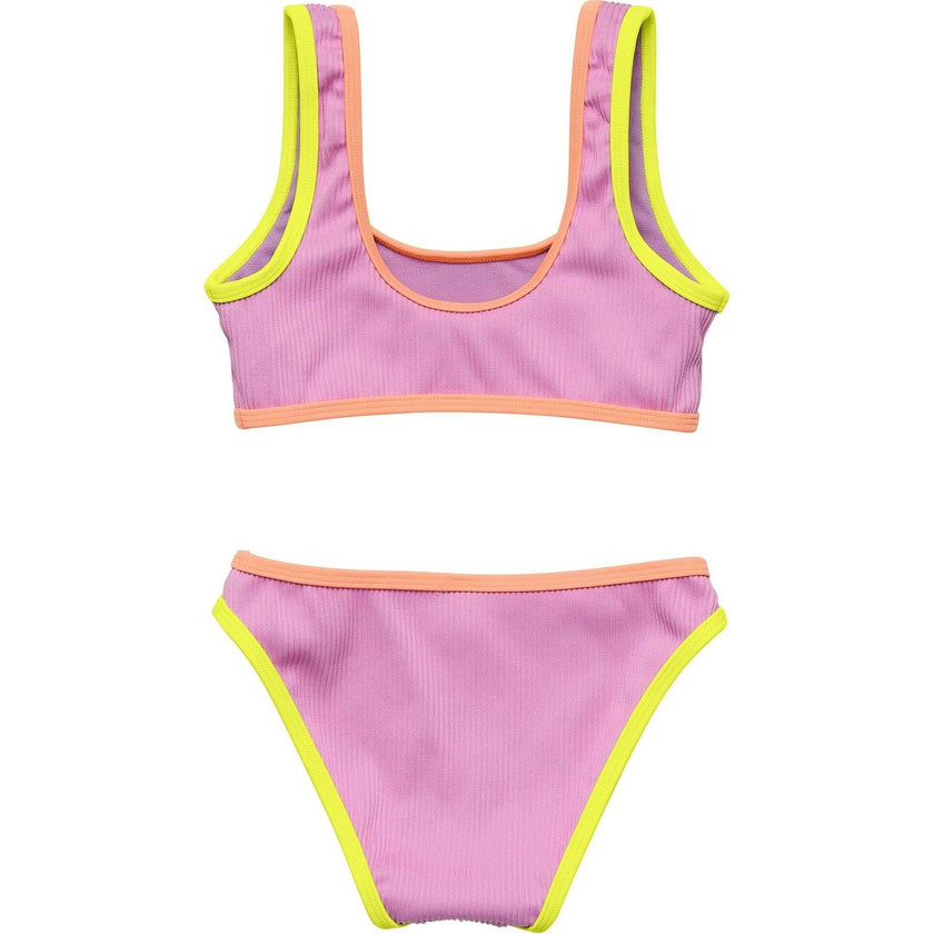 Vacay Pop Recycled Crop Bikini