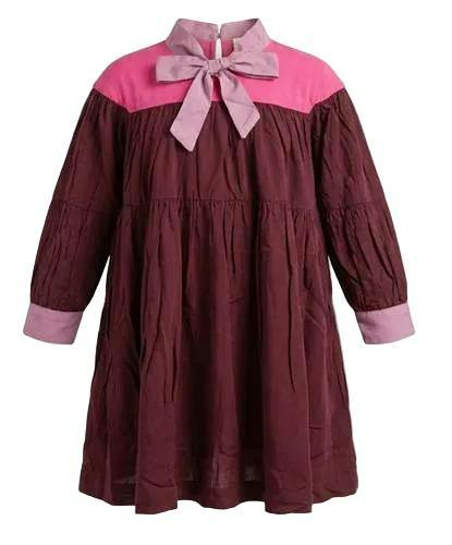 Smocked Yoke Bow Dress