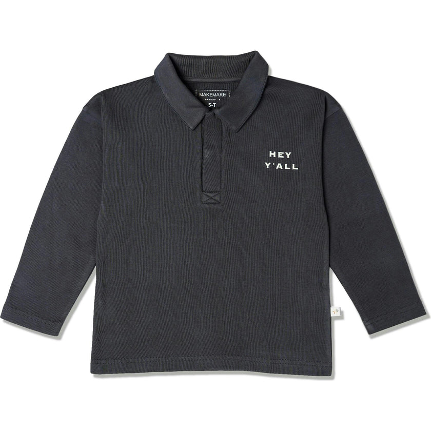 Organic Long Sleeve Polo