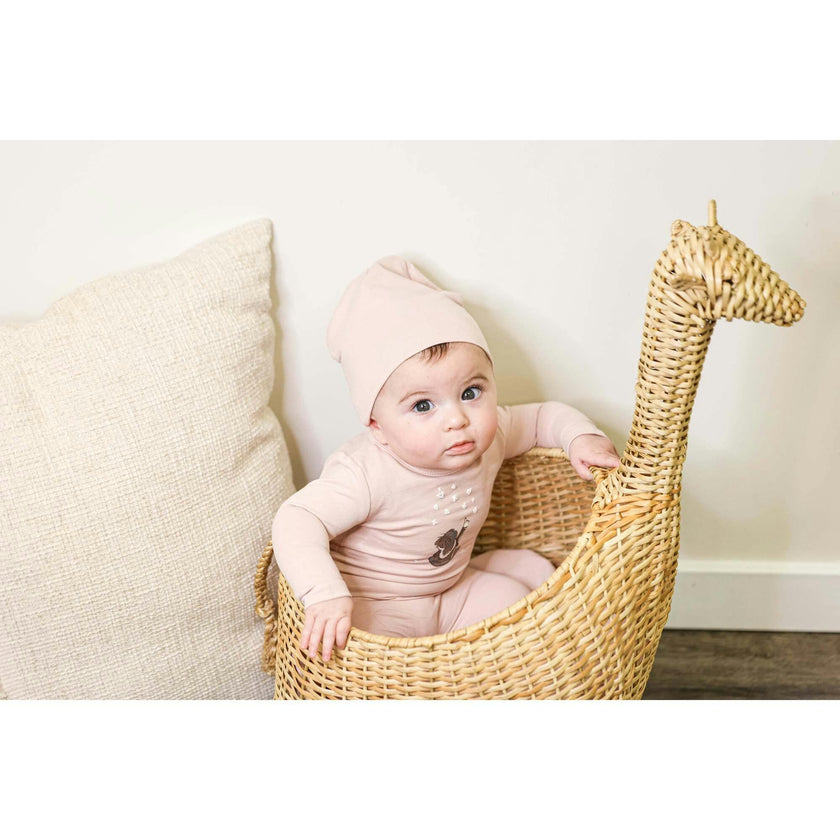 Star Gazer Round Neck Long Sleeve Footie
