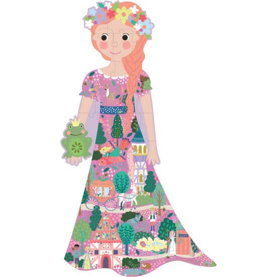 Fairy Tale 40pc "Princess" Shaped Jigsaw