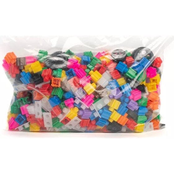 Snapo: Epic Builder's Kit - 550 pcs - Colorful Blocks & Wheels