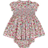 Hand-Smocked Baby Dress - Hillary