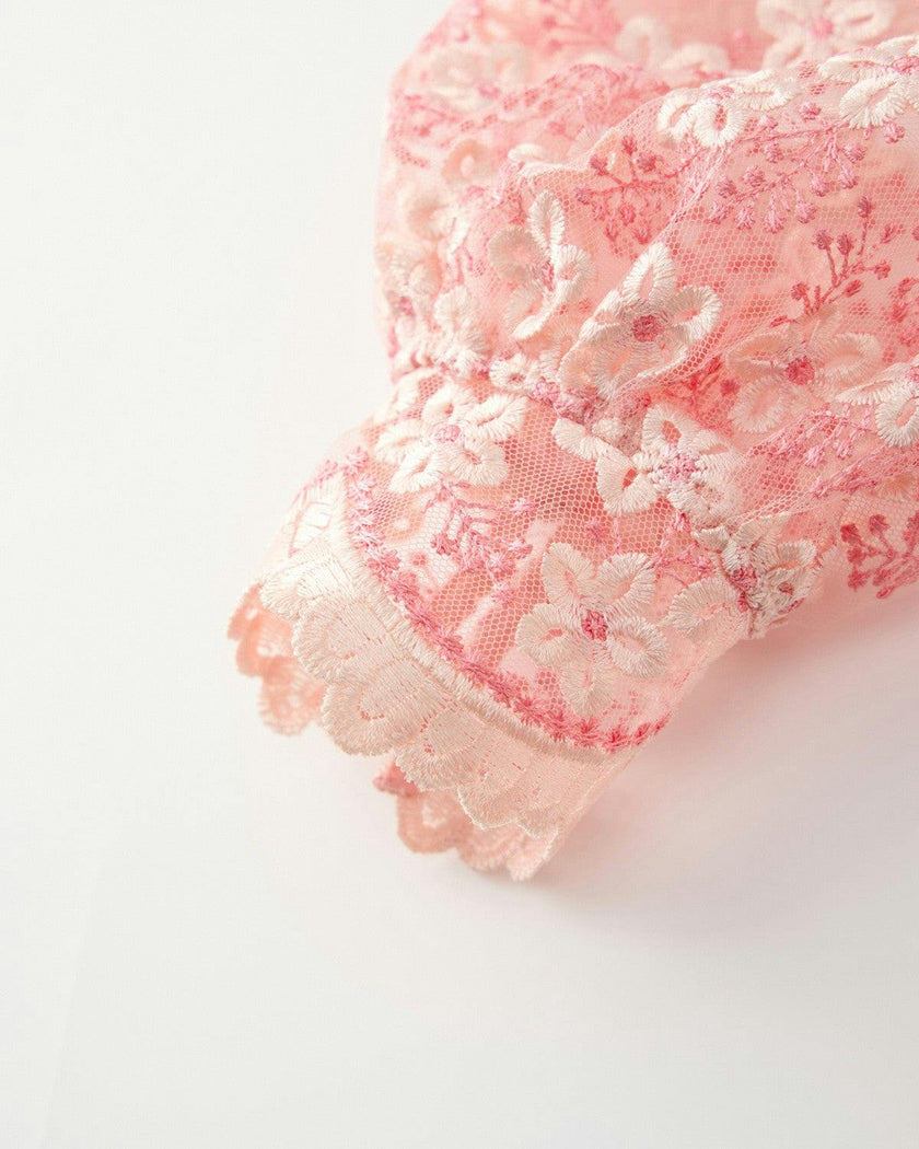 Julia Embroidered Mini Dress