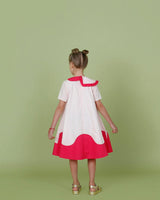 Lola dress (black/off-white)
