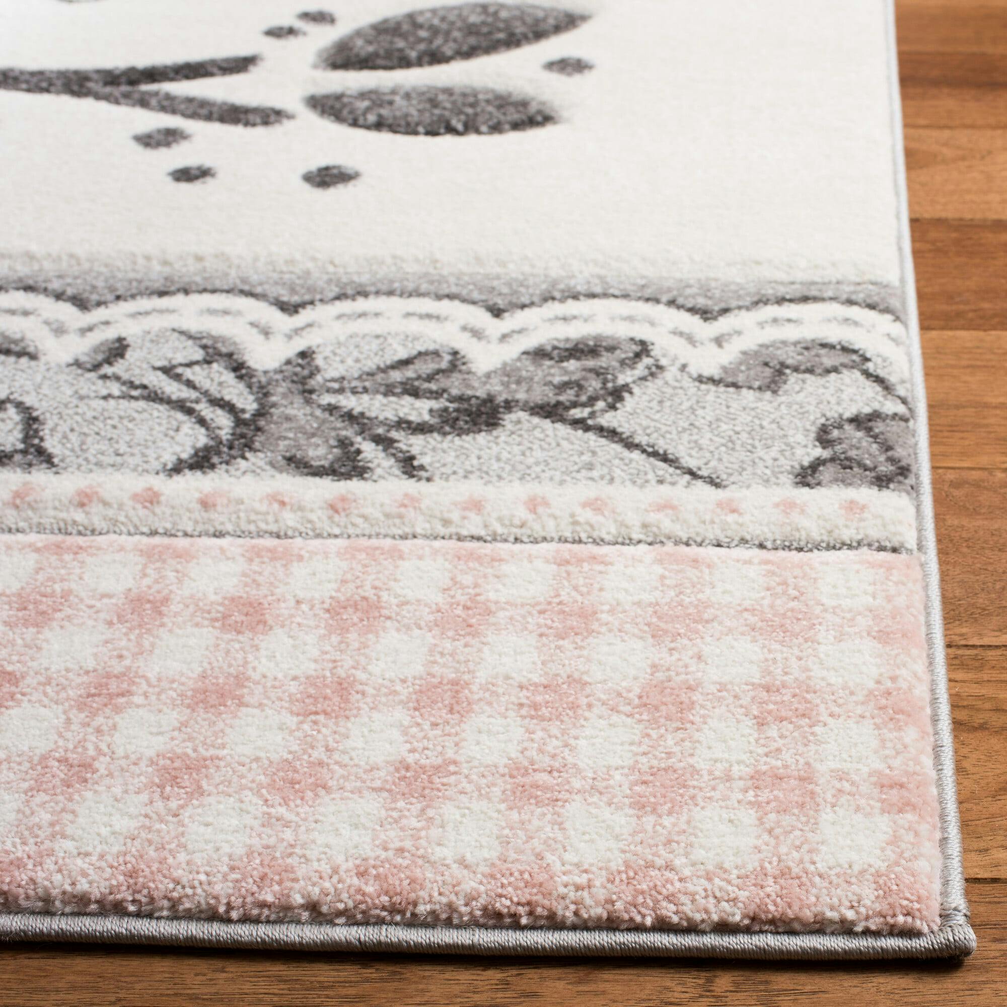 Carousel Kids Rug, Pink