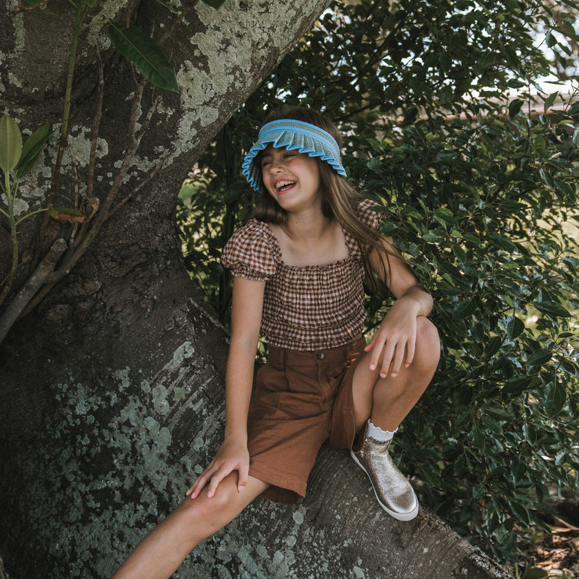 Blue Bird Cabana Child Sun Visor