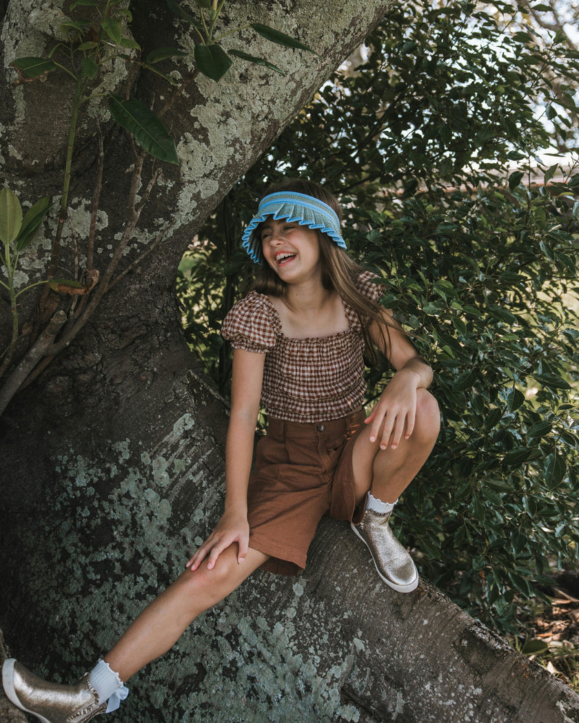 Blue Bird Cabana Child Sun Visor