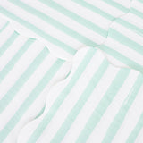 Mint Stripe Large Napkins