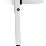 Paloma Metal Retro Bed, White