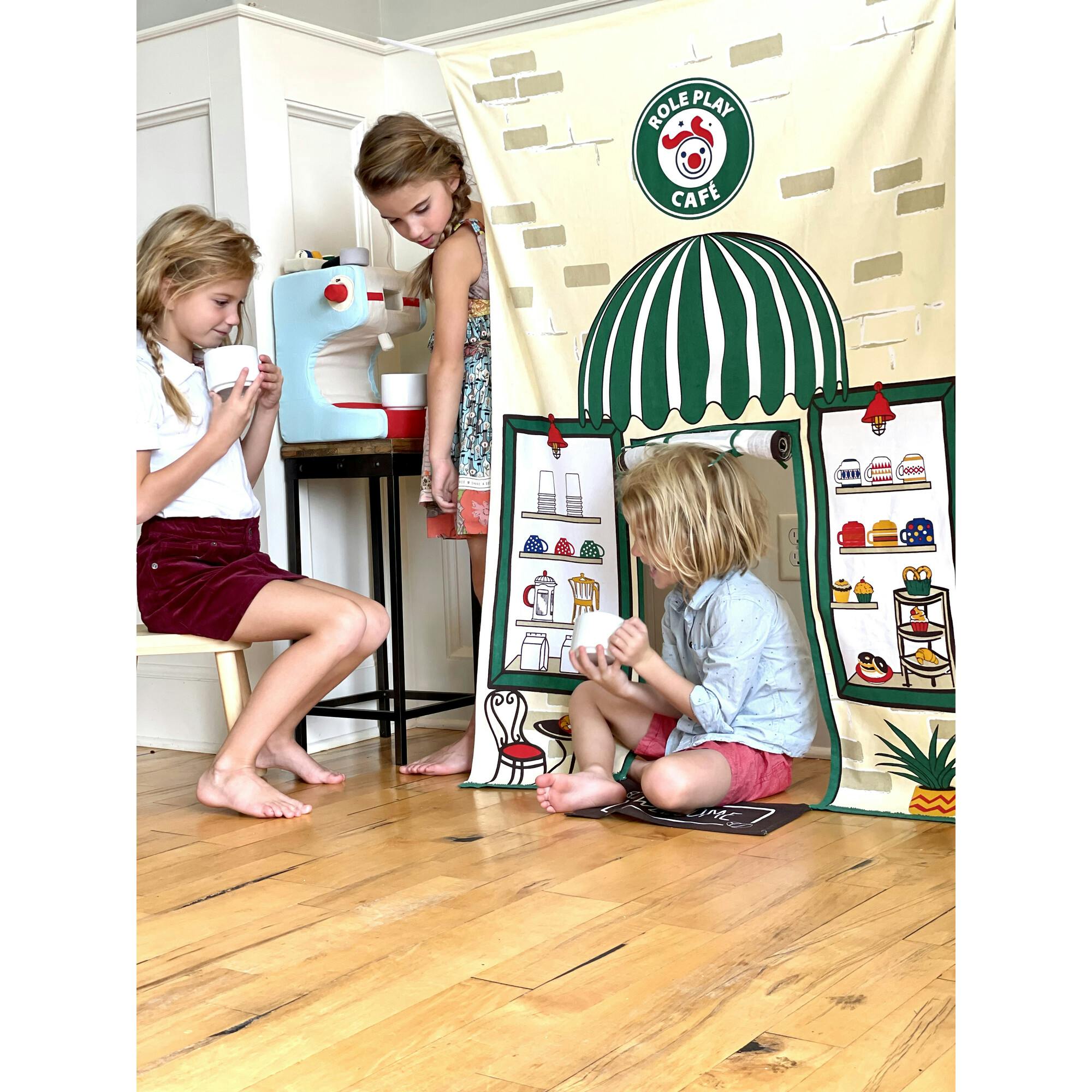 Cafe Doorway Tent with Play Accessories