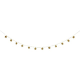 Gold Knitted Star Garland